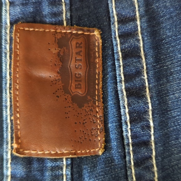 BIG STAR "Remi" low-rise bootcut jeans medium wash The Buckle sz 27L tall - Picture 4 of 15